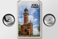 Blechschild Städte Kiel Leuchtturm Architektur 20x30cm
