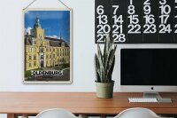Blechschild Städte Oldenburg Schloss Architekur 20x30cm