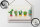 Blechschild Spruch 5 Kakteen Blumentopf Kaktus 30x20cm