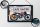 Blechschild Motorcycle Cafe Racer Motorrad UK 30x20cm