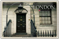 Blechschild Städte London The Sherlock Holmes Museum 30x20cm