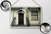 Blechschild Städte London The Sherlock Holmes Museum 30x20cm