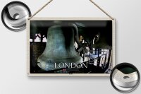 Blechschild Städte London UK England Big Ben 30x20cm