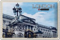 Blechschild Städte London England Buckingham Palace 30x20cm