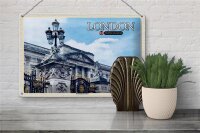 Blechschild Städte London England Buckingham Palace 30x20cm