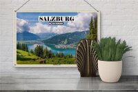 Blechschild Reise Österreich Salzburger Land Natur 30x20cm