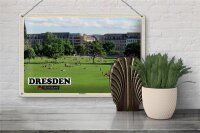 Blechschild Städte Dresden Deutschland Alaunplatz 30x20cm