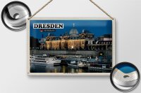 Blechschild Städte Dresden Hochschule Bildende Kunst 30x20cm