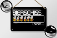 Blechschild Alkohol 18x12cm Bierschiss Loading 6...