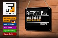 Blechschild Alkohol 18x12cm Bierschiss Loading 6 Biergläser