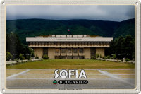 Blechschild Reise 30x20cm Sofia Bulgarien Historisches...
