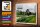 Blechschild Reise 30x20cm Paris Frankreich Jardin des Tuileries Park