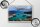 Blechschild Reise 30x20cm Santorin Griechenland Kameni Vulkaninsel