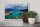 Blechschild Reise 30x20cm Santorin Griechenland Kameni Vulkaninsel
