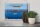 Blechschild Reise 30x20cm Santorin Griechenland Palea Kameni Insel