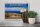 Blechschild Reise 30x20cm Santorin Griechenland Profitis Ilias