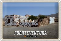 Blechschild Reise 30x20cm Fuerteventura Spanien Puerto...