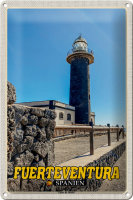 Blechschild Reise 20x30cm Fuerteventura Spanien Punta de Jandia