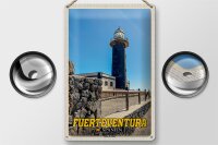 Blechschild Reise 20x30cm Fuerteventura Spanien Punta de Jandia