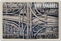 Blechschild Reise 30x20cm Los Angeles USA Judge Harry Pregerson