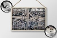 Blechschild Reise 30x20cm Los Angeles USA Judge Harry Pregerson