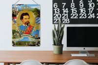 Blechschild Portrait 20x30cm Ludwig II König Bayern King