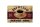 Blechschild Spruch 30x20cm Espresso served here dark roast
