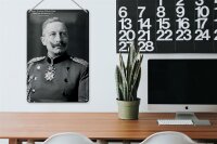 Blechschild Portrait 20x30cm Kaiser Friedrich Wilhelm 1859