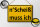 Blechschild Spruch 30x20cm n´Scheiß muss ich
