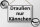 Blechschild Spruch 30x20cm Draußen nur Kännchen