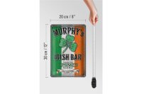 Blechschild Alkohol 20x30cm Murphy´s Irish Bar Whiskey