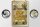 Blechschild Spruch 12x18cm Bee happy eat more honey Honig