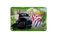 Blechschild Cuba 18x12cm Love Auto Fingerabdruck