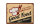 Blechschild Retro 40x30cm Cold drinks and warm meal