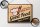 Blechschild Retro 40x30cm Cold drinks and warm meal