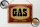 Blechschild Hinweis 40x30cm GAS open 24 hours