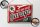 Blechschild Retro 40x30cm Garage parts service Auto Teile