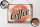 Blechschild Retro 40x30cm Kaffee best Coffee in town