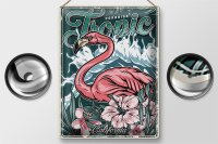 Blechschild Retro 30x40cm Tropic Paradise California