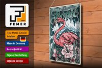 Blechschild Retro 30x40cm Tropic Paradise California