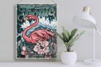 Blechschild Retro 30x40cm Tropic Paradise California