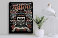 Blechschild Tattoo 30x40cm Tokio convention