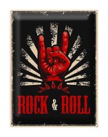 Blechschild Retro 30x40cm Rock & Roll Musik