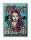 Blechschild Pinup 30x40cm Hawaii i left my heart