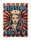 Blechschild Pinup 30x40cm russian roulette