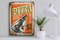 Blechschild Retro 30x40cm Pizza best in town