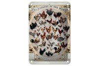 Blechschild Geflügelart 12x18cm the poultry of the...
