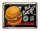 Blechschild Retro 40x30cm hot burgers best in town