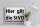 Blechschild Hinweis 40x30cm hier gilt StVO Verkehrsschild