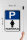 Blechschild Parken 30x40cm Frauen Parkplatz
